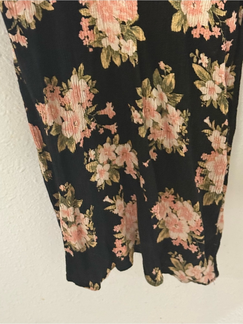 American Eagle Outfitters Black Floral Maxi Romper - Picture 13 of 14